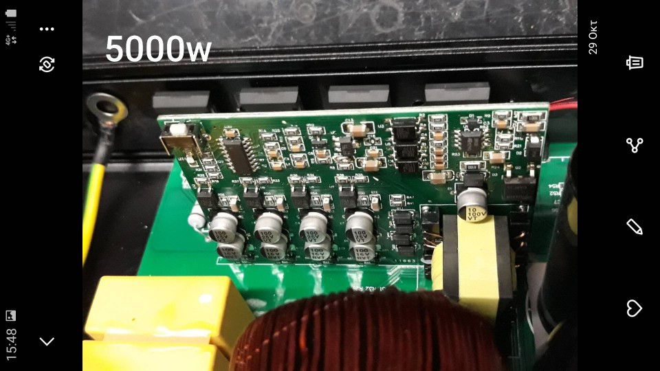 Miniatyrbilde: 4000W 5000W DC 12V 24V To AC 110V 220V Inverter Driver Board Power Module