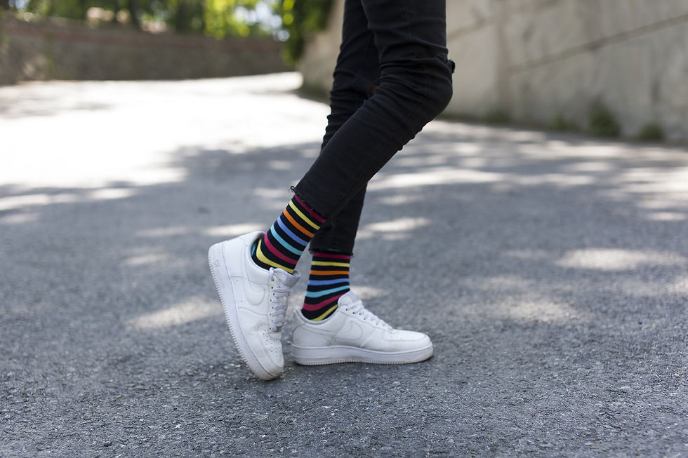Thumbnail: Men's Fashionable Mix Set Socks