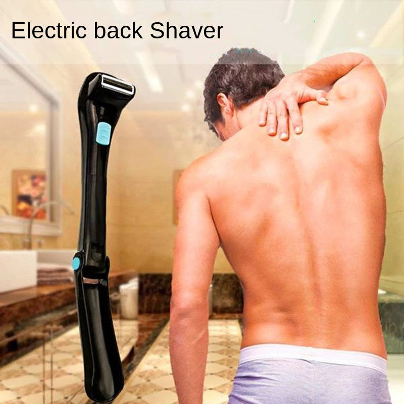 縮圖：Painless Back Shaver Hair Remover Long Handle Portable Foldable Shaver Body Care