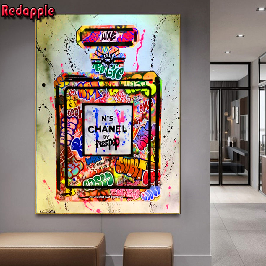 サムネイル： Abstract Perfume Painting Graffiti art 