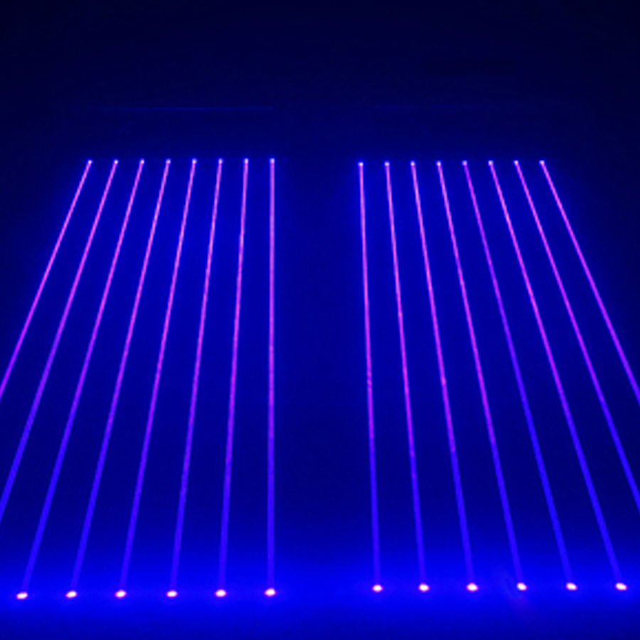 Miniatura: 8 Eyes Moving Head Laser Lights RGB Disco Lighting Wedding Dj Stage Equipment