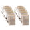 Thumbnail: 10pcs Soap Bag Natural Sisal Soap Saver Bag Pouch Mesh Net Exfoliating