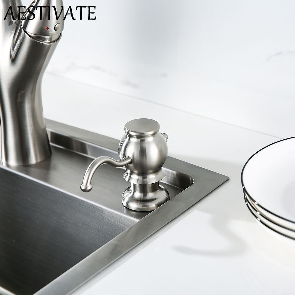 Thumbnail: Kitchen Soap Dispenser Sink Liquid Soap Bottle Hand Wash Soap Dispenser