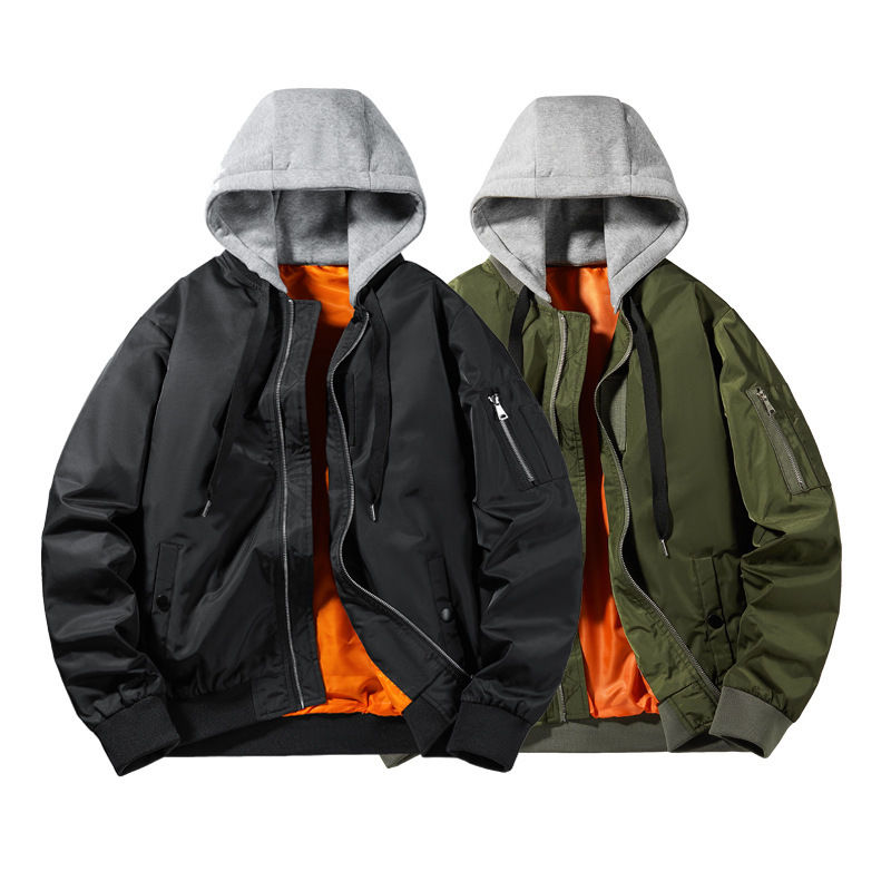 Thumbnail: Anti-stabbing Self Defense Bomber Jacket Slash Proof Anti Knife Zip Protection 