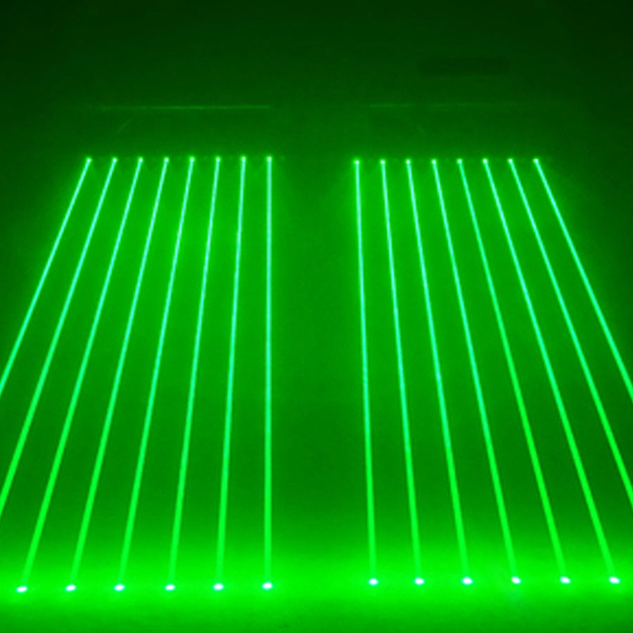Miniatura: 8 Eyes Moving Head Laser Lights RGB Disco Lighting Wedding Dj Stage Equipment