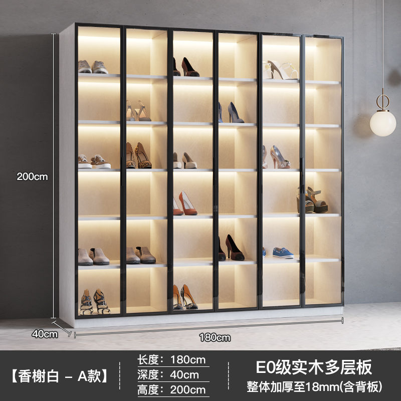 Thumbnail: Narrow Vertical Shoe Cabinet Multi Layer Shoe Cabinets Organizer Storage