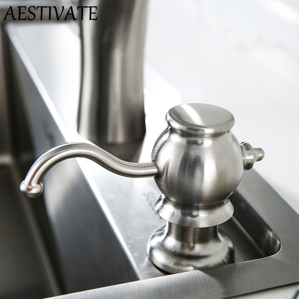 Thumbnail: Kitchen Soap Dispenser Sink Liquid Soap Bottle Hand Wash Soap Dispenser