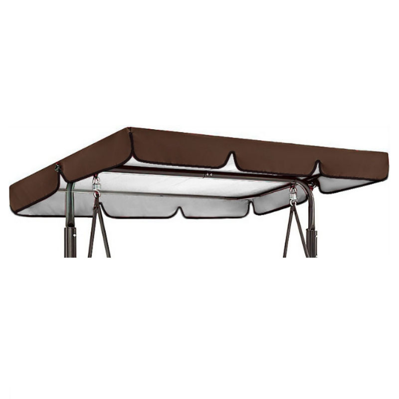 תמונה ממוזערת: Swing Cover Top Rain Cover Rain-Proof Seat Cover Outdoor Garden Courtyard Swing