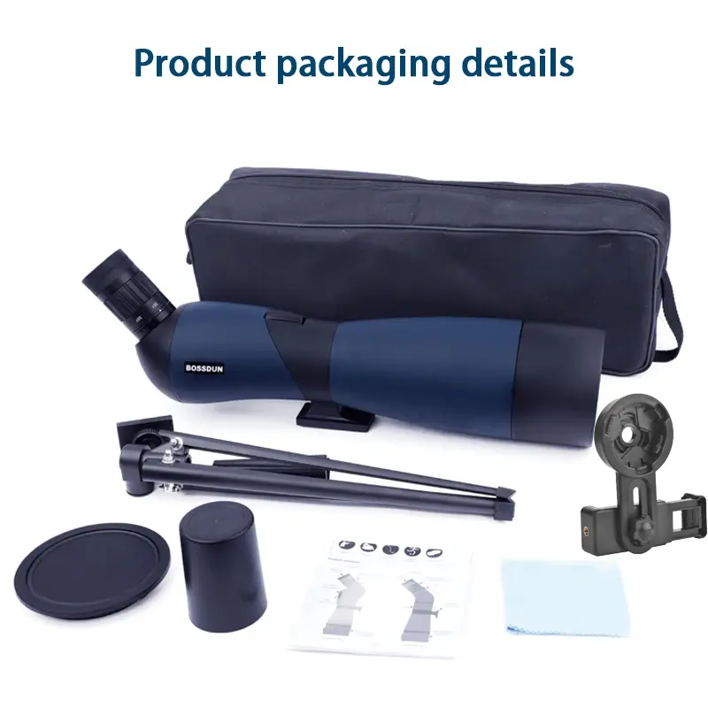 Thumbnail: Spotting Scope Zoom Monocular BAK4 Prism Waterproof Telescope Target Shooting 