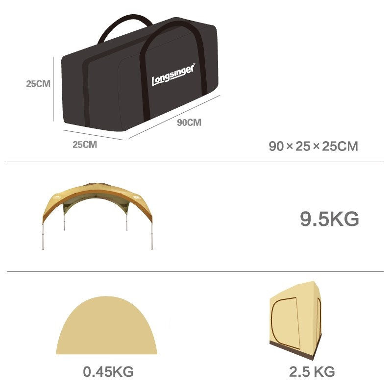 Μικρογραφία: Tent Ultra Large Anti-UV Gazebo Canopy Tent Awning Advertising Tents Beach Tent