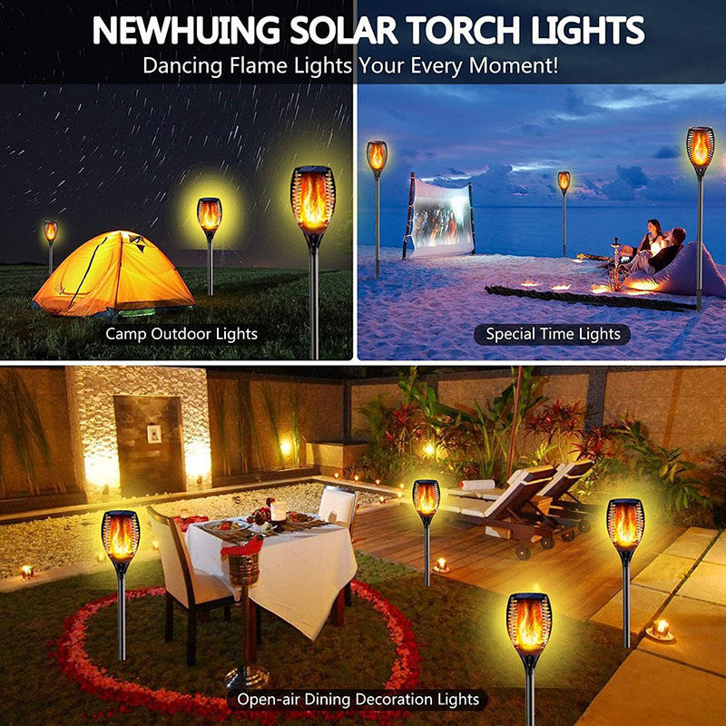 Miniatura: Solar LED Light Simulate Flame Lamps Outdoor Solar Landscape