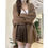 Thumbnail: V-neck Single Breasted Sweater Cardigan Women's Loose Knit Top Women Clothing