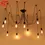 Thumbnail: Spider Industrial Pendant Lamp Loft Edison Industrial Hanging Pendant Lights