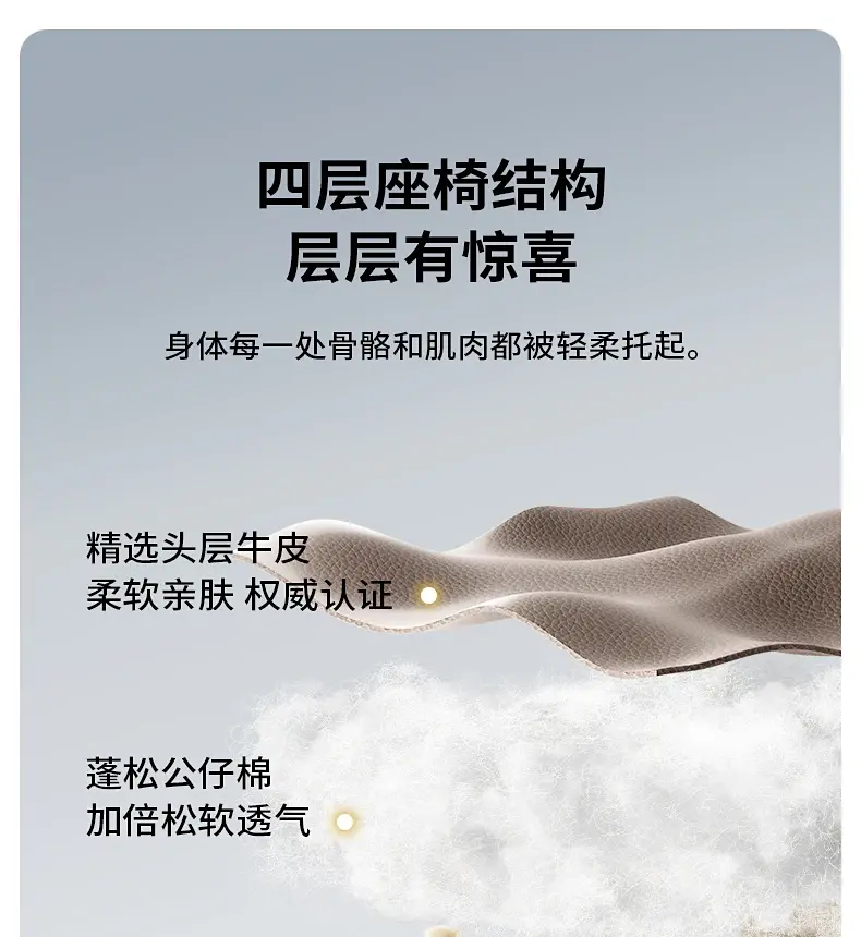 Miniaturbild: Luxurious Leather Office Electric Massage Lounge Gaming Chair Office Furniture