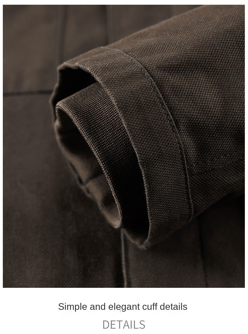 Миниатюра: Men's Cold Jackets Hunting Clothes Retro Hooded Zip-up Coat Winter Techwear