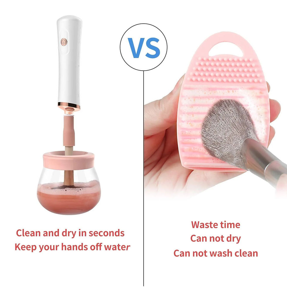 Thumbnail: Makeup Brush Cleaner and Dryer Automatic Clean Make Up Brushes Washing Machine