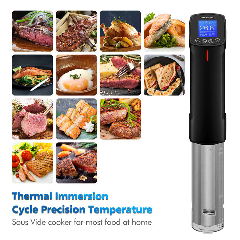 Thumbnail: WI-FI Culinary Precise Temperature & Timer Stainless Steel Thermal Immersion