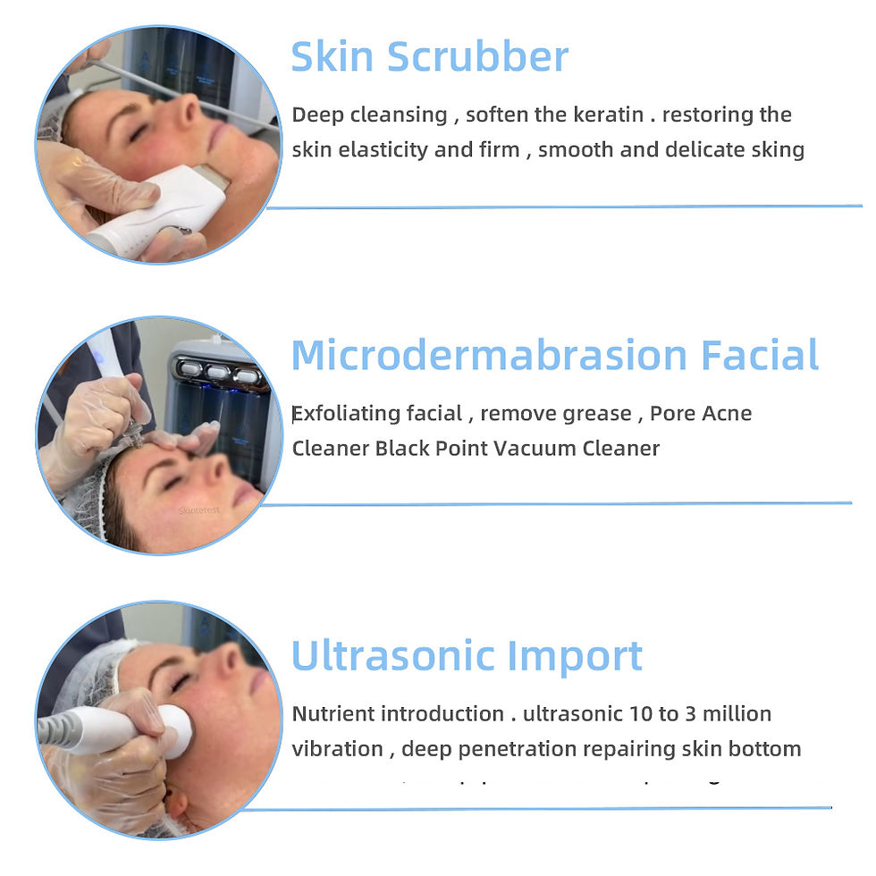 Thumbnail: Hydro Water Jet Peel Hydro dermabrasion Machine Facial Hydra Skin Care Machine