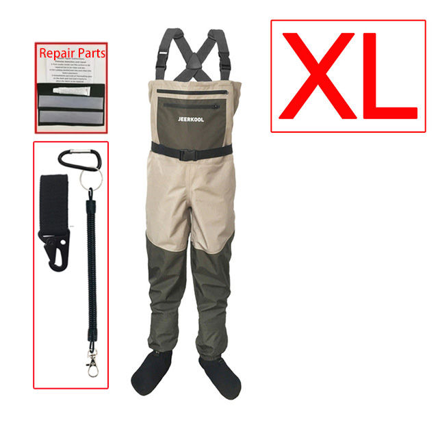 Миниатюра: Waterproof Hunting Fishing Waders with Neoprene Socks for River Sea Fishing