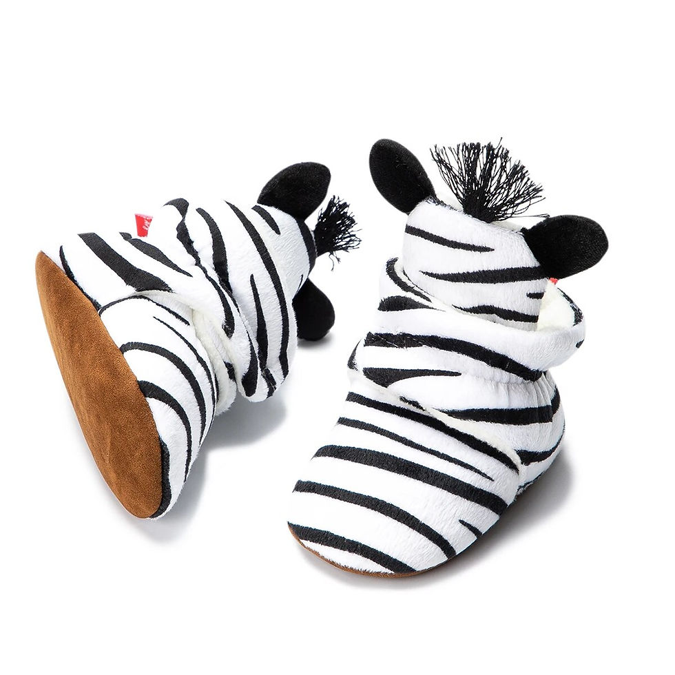 Hình thu nhỏ: Newborn Baby Boy Girl Soft Fleece Booties Infant Slippers Socks Shoes