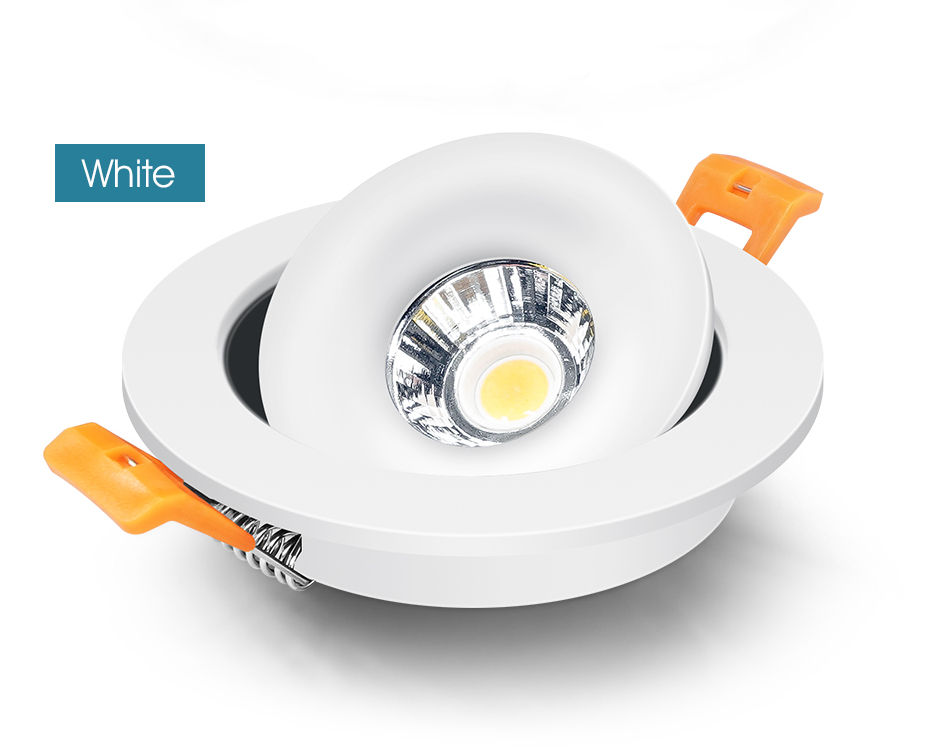 Thumbnail: Spot LED Downlight 360°Adjustable Ceiling Spotlight Recessed Ceiling Spots Lamp