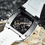 Thumbnail: OBLVLO Wine Barrel Carbon Fiber Case Rubber Strap 