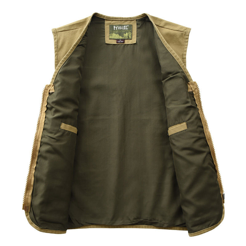 Миниатюра: Multipocket Vest Man Fly Fishing Clothes Men Men's Vests Wear Clothing Hiking 