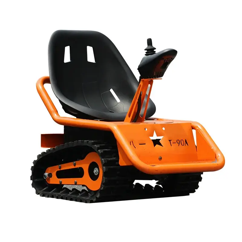Miniature : Electric Children's Track Small Tank Four-Wheel ATV off-Road Go-Kart 