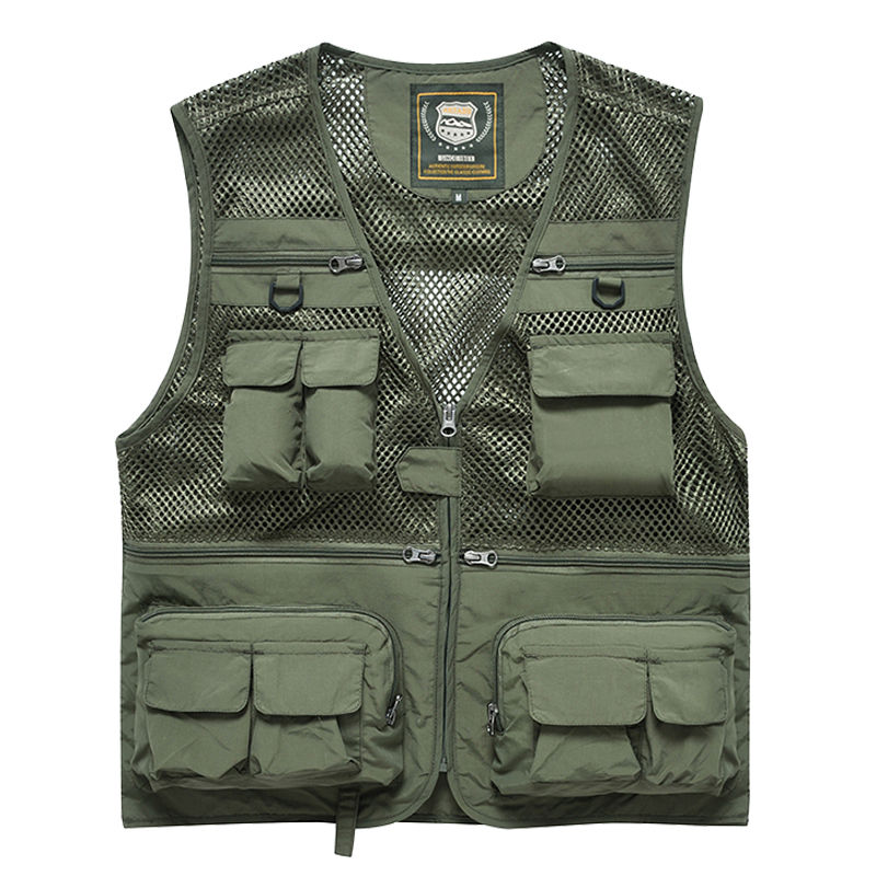Миниатюра: Fisherman vest fishing hiking reporter photography camping hunting vest