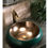Thumbnail: Artistic Handmade Ceramic wash basin Lavabo Round Counter top sink