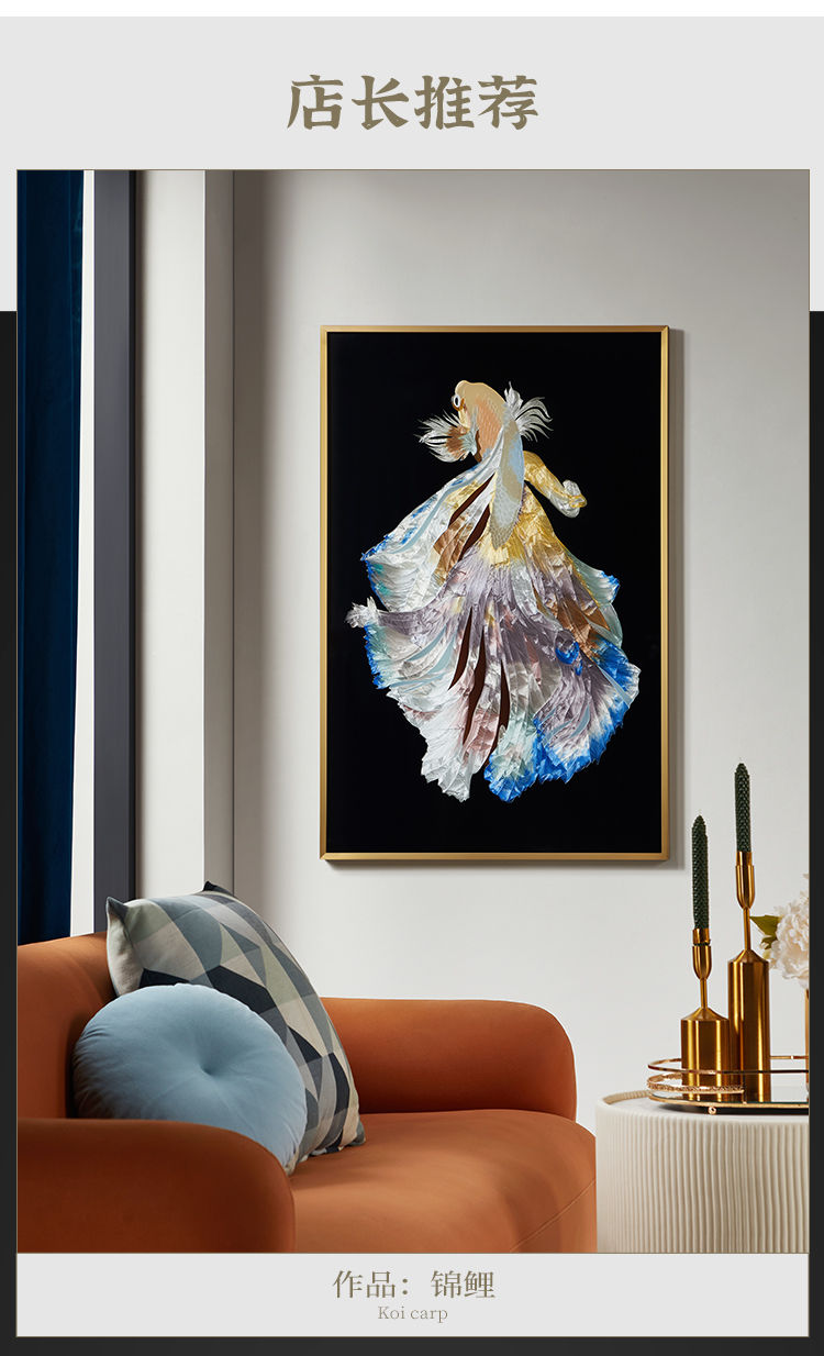थंबनेल: Enamel Color Home Entry Entrance Painting Modern Vertical and Aisle Painting