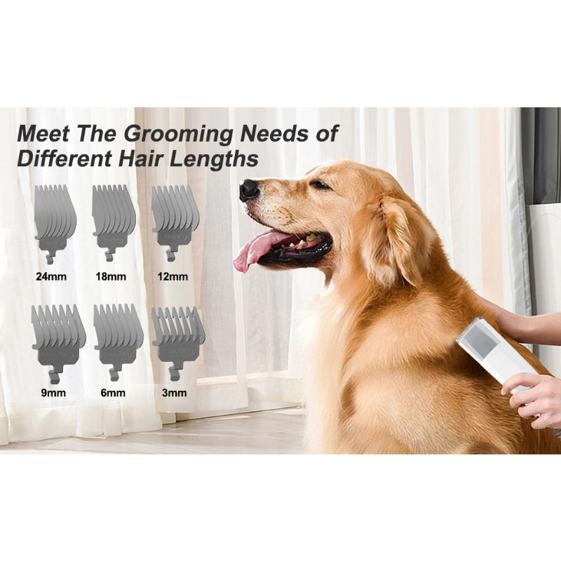 Thumbnail: Multi-functional Pet Grooming Device 7-in-1 Dog Cat Kit Cross-border Vacuum