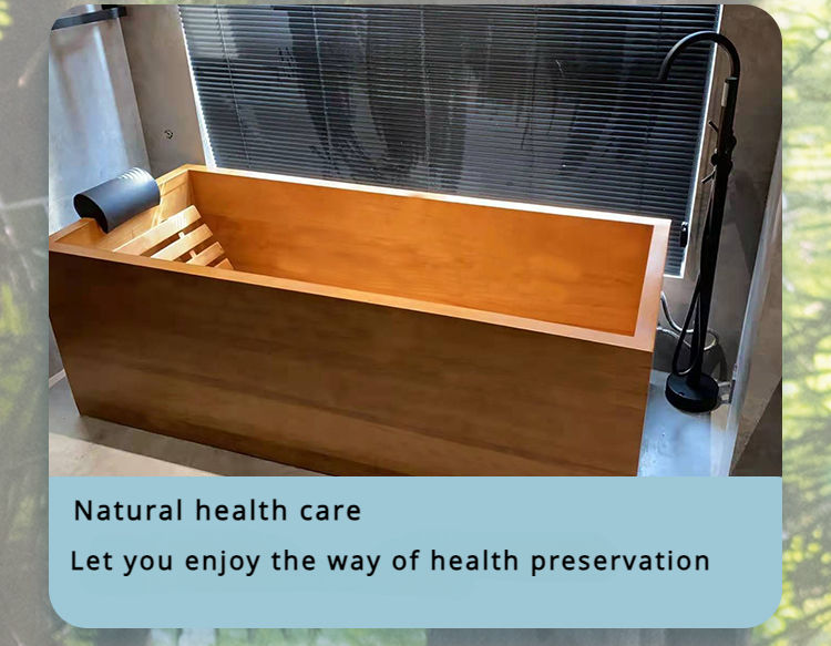 Thumbnail: Wooden Bath Barrel Oak Bath Barrel Solid Wood Custom Cubetas Bathroom Products