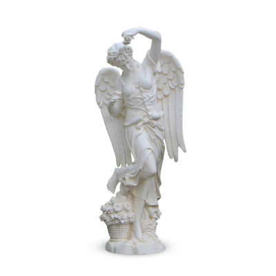 Miniatura: European Style Fashion Wedding Props White Angel Roman Column Road Resin Crafts