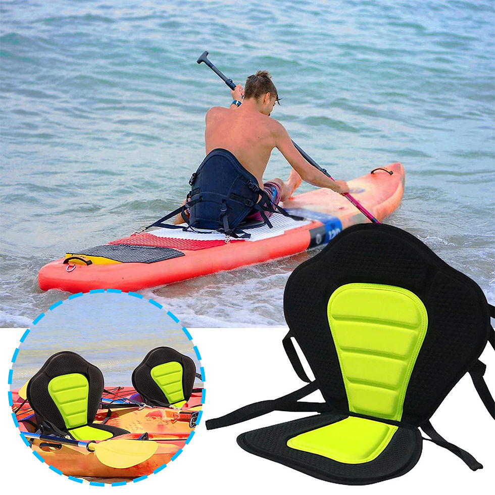 サムネイル： Kayak Paddle Board Adjustable Non-Slip Backrest Seat Rowboats Fishing Canoeing