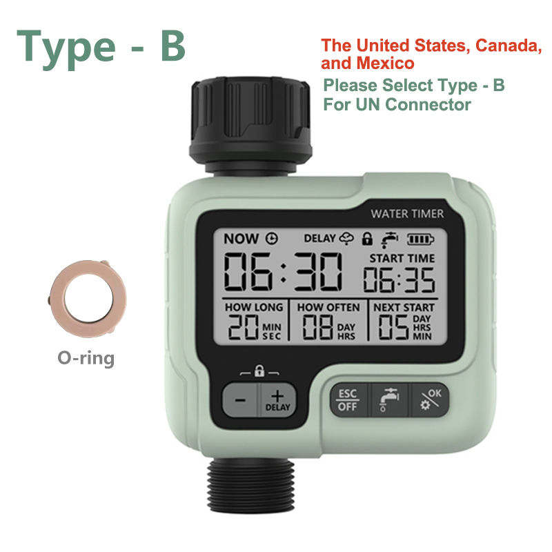 Thumbnail: Automatic Water Timer Garden Digital Irrigation Machine Intelligent Sprinkler