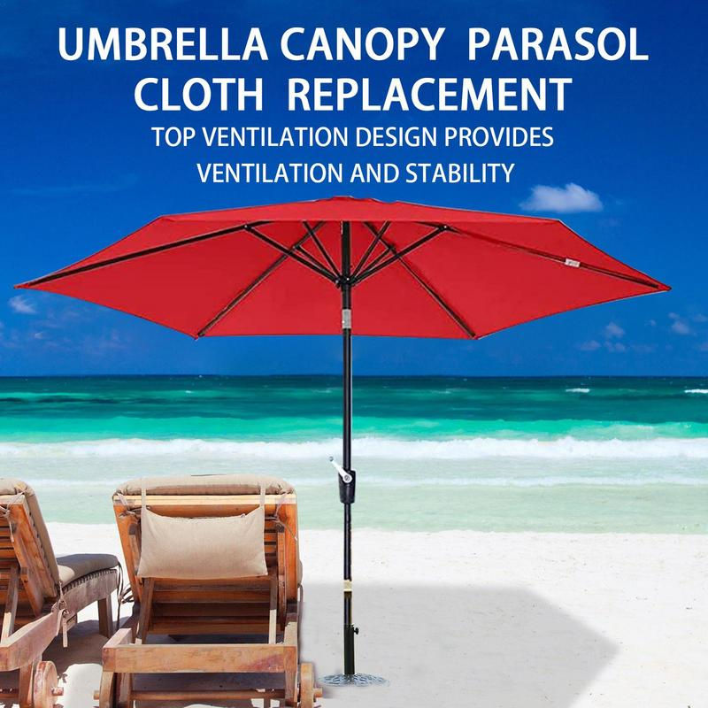 ภาพขนาดย่อ: Garden Cover Replacement Umbrella Sunshade Canopy Patio Garden Shelters