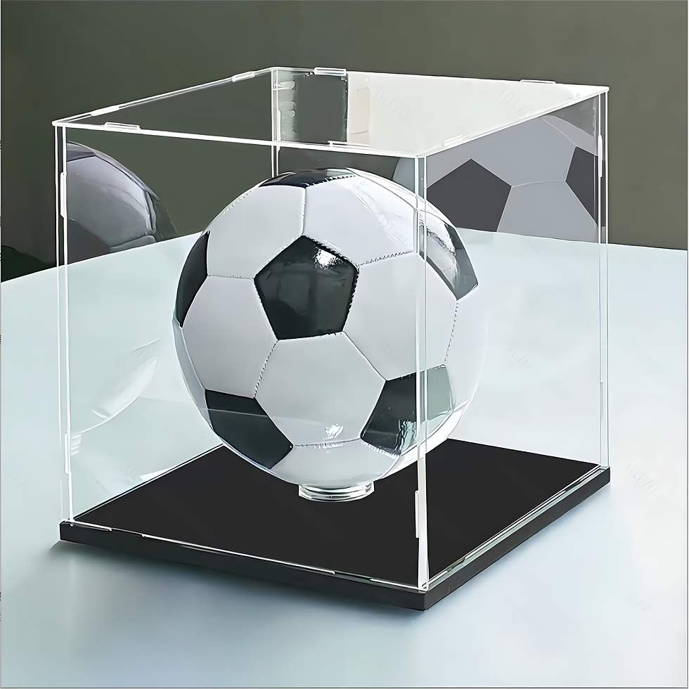Thumbnail: Acrylic transparent dust-proof box, basketball, football, golf ball display box