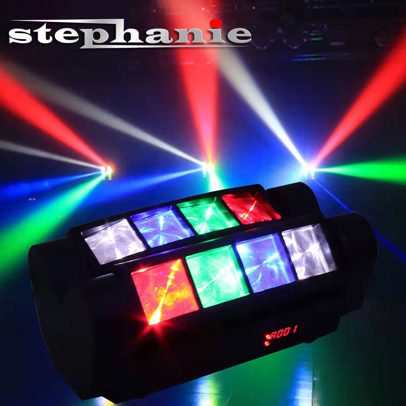 Miniatura: Moving Head Light LED Spider Auto Running Beam Stage Lighting 