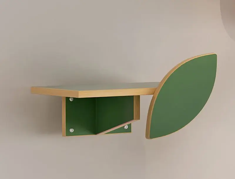 Thumbnail: Cat Nest, Jumping Platform Set, Pink Flowers, Value Wall Style, Pet Furniture