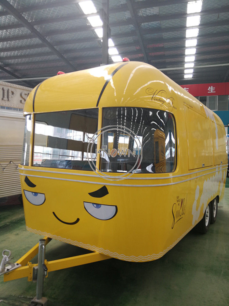 Miniature : Mobile food trailer for snack fast food cart/truck/trailer 