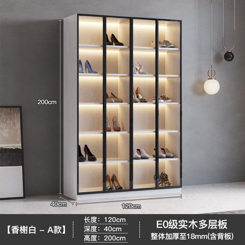 Thumbnail: Narrow Vertical Shoe Cabinet Multi Layer Shoe Cabinets Organizer Storage