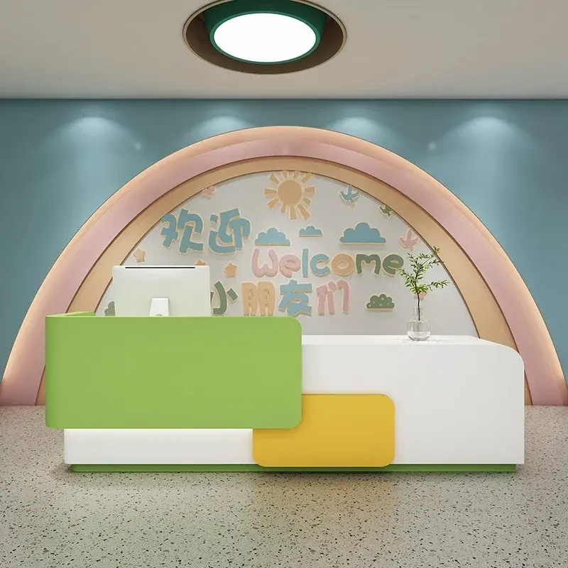 Miniaturbild: Furniture Stores Reception Hairdressing Cashier Table Salon Aesthetic Counter