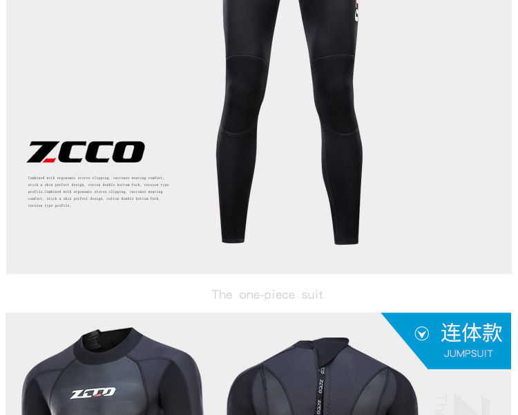 Миниатюра: Neoprene Surfing Scuba Snorkeling Full Body Diving Suit Keep Warm Swim Clothes