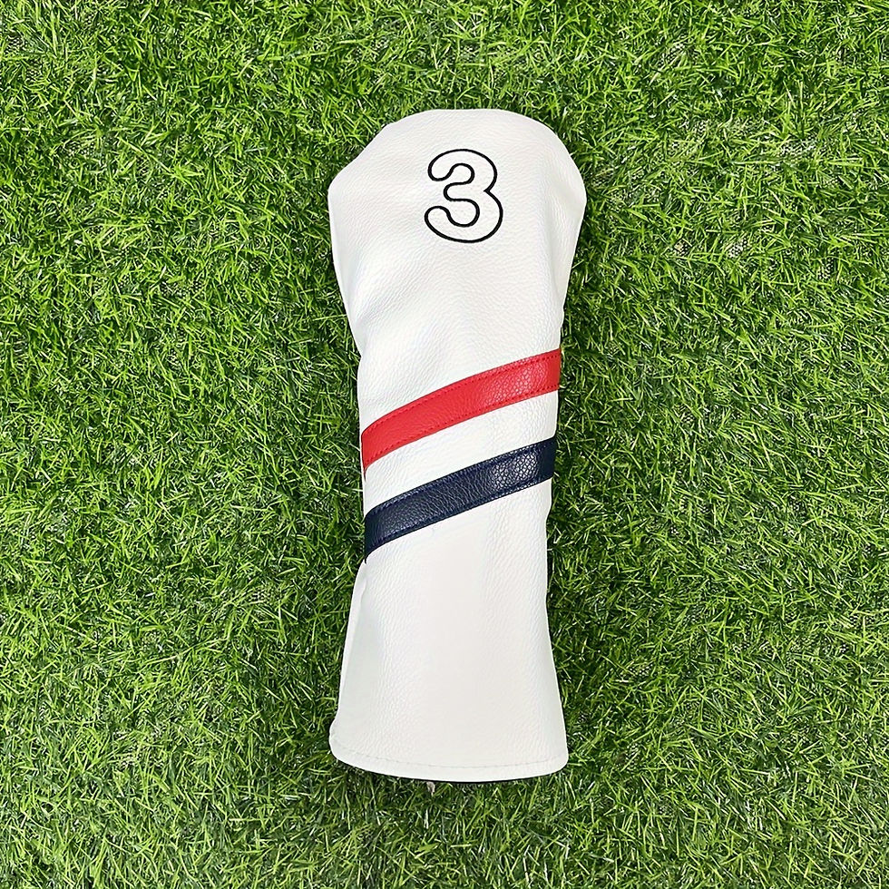 Thumbnail: Golf Club Cover, Number Print Golf Club Cover, Waterproof Club Protective Cover