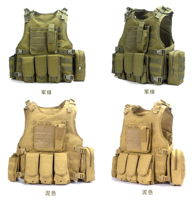 Thumbnail: Field Military Training Tactical Vest Outdoor Shooting Hunting Camouflage