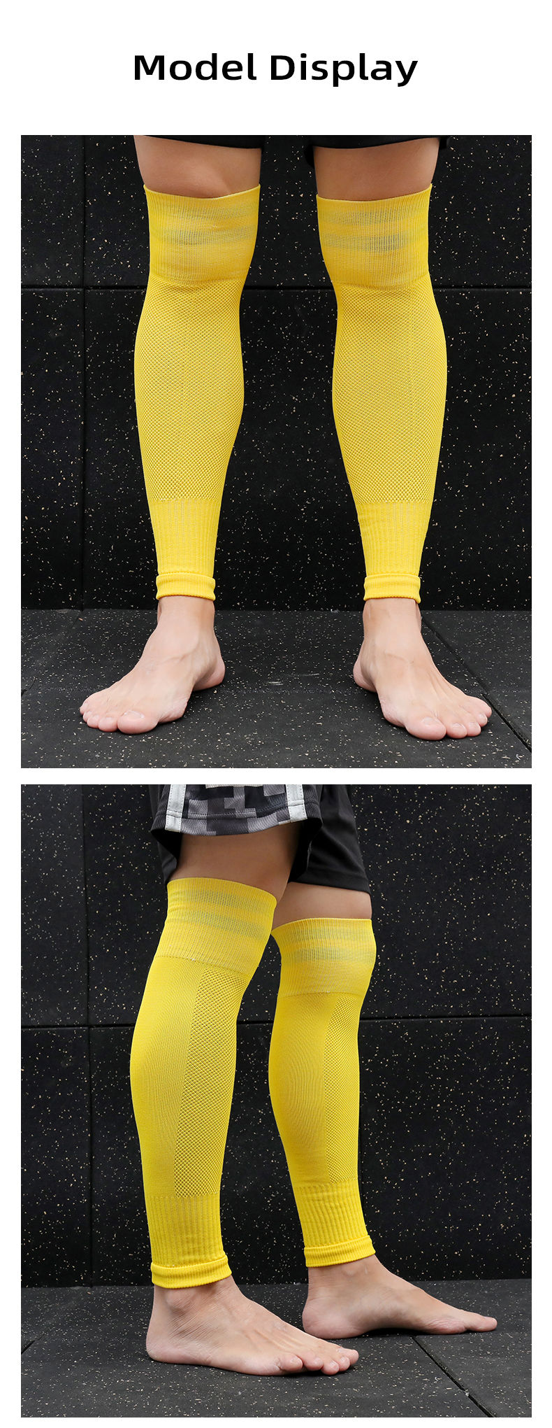 Thumbnail: New Style Adult Football Calf Socks Over-the-Knee Soccer Leggings Socks