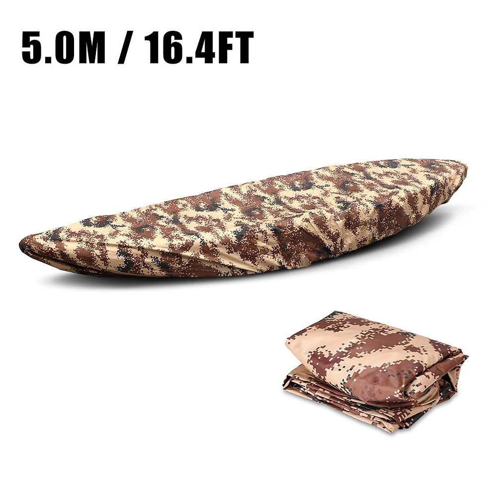 Миниатюра: Universal Kayak Cover Canoe Boat Waterproof Resistant Kayak Canoe Storage Cover