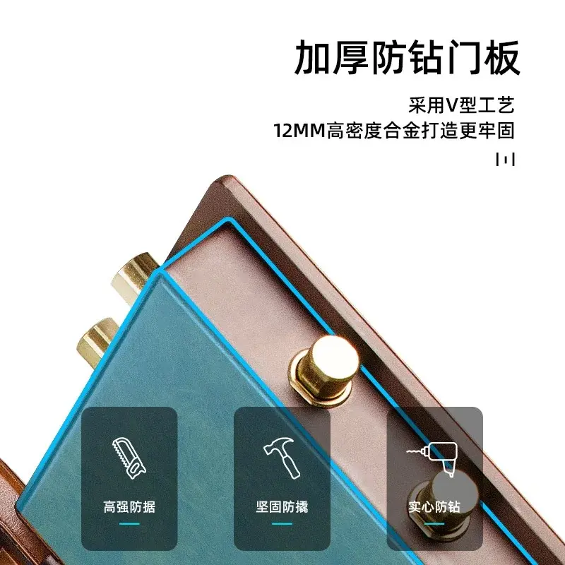 Thumbnail: Safe Box Automatic Mechanical Watch Antique Painting Watch Storage Cabinet