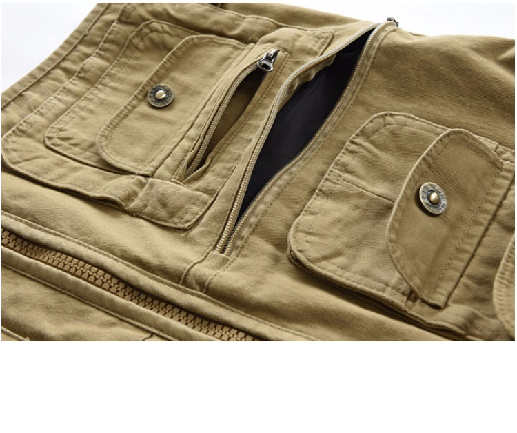 Миниатюра: Multipocket Vest Man Fly Fishing Clothes Men Men's Vests Wear Clothing Hiking 